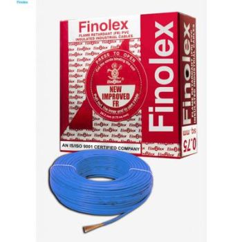 Finolex Electrical Cable 4 sqmm Blue 90 mtrs