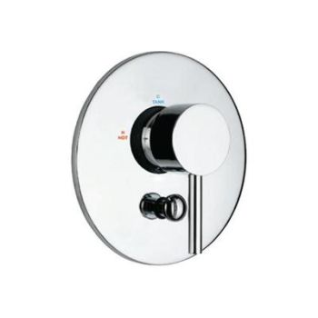 Jaquar Florentine Single Lever 3-Inlet Divertor Exposed Parts Kit Consisting Of Operating Lever, Wall Flange & Button Only