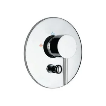 Jaquar Florentine Single Lever 3-Inlet Divertor Exposed Parts Kit Consisting Of Operating Lever, Wall Flange & Button Only