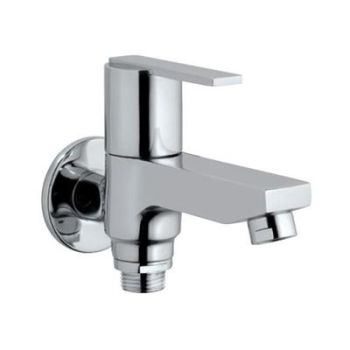 Jaquar Fonte 2 Way Bib Cock With Wall Flange
