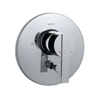 Jaquar Fonte Single Lever 3-Inlet Divertor Exposed Parts Kit Consisting Of Operating Lever, Wall Flange & Button Only
