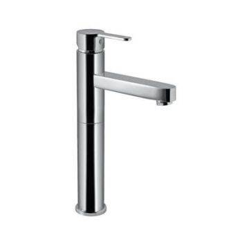 Jaquar Fusion Single Lever Tall Boy With 150Mm Extension Body Fixed Spout Without Popup Waste System With 600Mm Long Braided Hoses