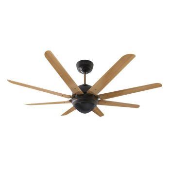 Havells Octet 1320mm Ceiling Fan Walnut Black Nicke