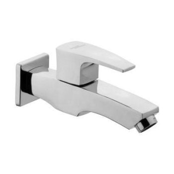 Hindware Contessa Neo Bib Cock With Wall Flange