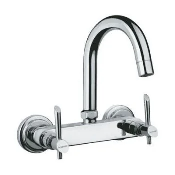 Hindware Immacula Sink Mixer With Swivel Spout (Wall Mounted) 
