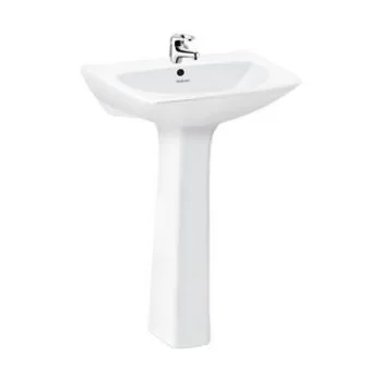 Hindware Neptune  Pedestal Basin Starwhite (10072 + 11029)