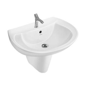 Hindware Tango  Pedestal Basin Starwhite (10086 + 11027)