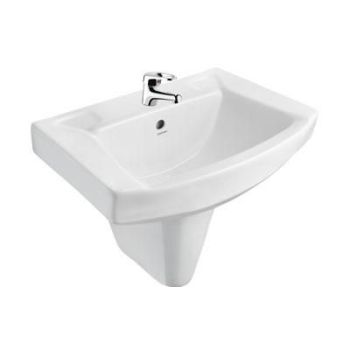 Hindware Viking  Pedestal Basin Starwhite (10008 + 11027)