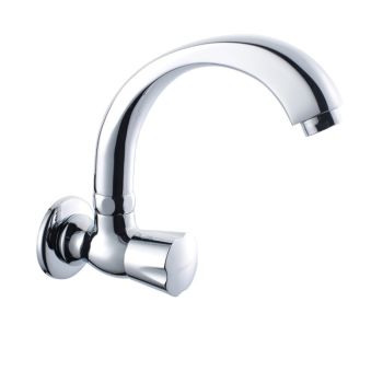 Hindware Contessa Neo Sink Cock With Swivel Spout ( Wall Mounted) F730024