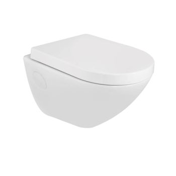 Hindware Elegance Wall Mounted Closet Star White 20109 (P-22.5)