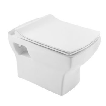 Hindware Fluid Wall Mounted Closet Starwhite 92581 (P-21)