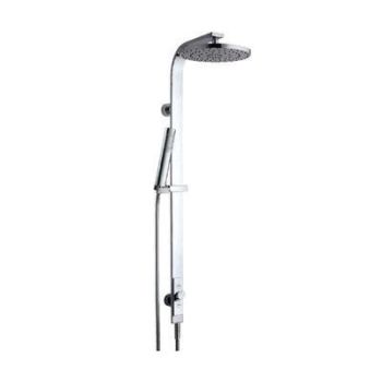 Jaquar Exposed Shower Pipe With Provision For Simultaneous Working Of Showers With Operating Divertor Knob, Flat Shape 1071X50X15Mm & 350Mm Wide With Sliding Holder For Hand Shower, Wall Bracket & 15Mm