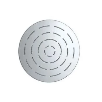 Jaquar Maze Overhead Shower 240Mm Round Shape Single Flow (Body & Face Plate Stainless Steel With Chrome Finish) With Rubit Cleaning System