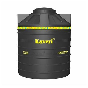 Kaveri Water Tank Triple Layer Black