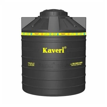 Kaveri Water Tank Triple Layer Black