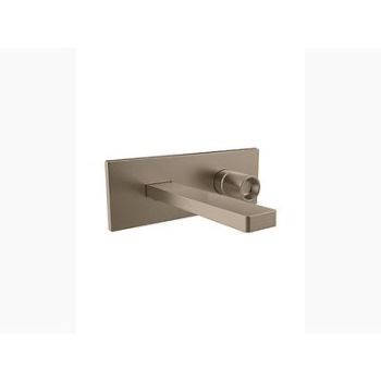 Kohler Wall Mount Lav Faucet Brushed Bronze (K-73061T-7-Bv)