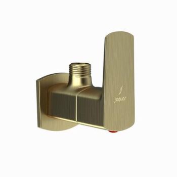Jaquar Kubix Prime Angular Stop Cock With Wall Flange Antique Bronze