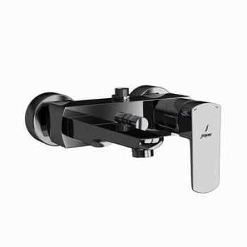 Jaquar Kubix Prime Single Lever Wall Mixer With Provision For Connection To Exposed Shower Pipe Black Chrome KUP-BCH-35115PM