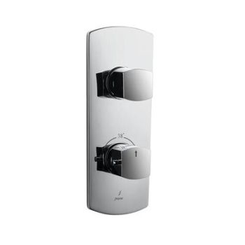 Jaquar Kubix Prime Aquamax Exposed Part Kit Of Thermostatic Shower Mixer Chrome