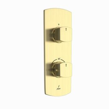 Jaquar Kubix Prime Aquamax Concealed With 2Way Diverter Dust Gold