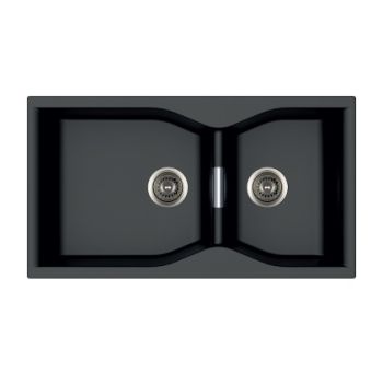 Carysil Largo 3620 Quartz Double Bowl Kitchen Sink