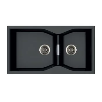 Carysil Largo 3620 Quartz Double Bowl Kitchen Sink