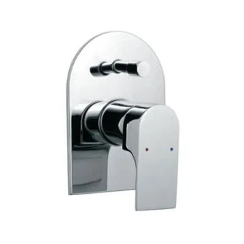 Jaquar Lyric Single Lever Exposed Parts Kit Of Divertor Consisting Of Operating Lever, Wall Flange (With Seals) & Button Only