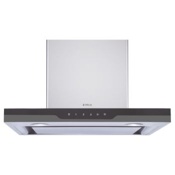 Elica METEORITE EDS HE LTW 60 NERO T4V LED Wall Mounted Chimney-Stainless Steel