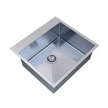 Carysil Micro Radius Waltz Single Bowl SS-304 Kitchen Sink 28"x20"x8"- Matt Finish