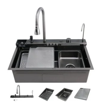 Ruhe Opera Smart Kitchen Sink (30" x 18" x 9")