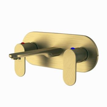 Jaquar Opal Prime Two Concealed Stop Cocks With Basin Spout (Composite One Piece Body) Antique Bronze
