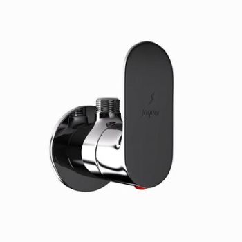 Jaquar Opal Prime Angular Stop Cock With Wall Flange Black Chrome