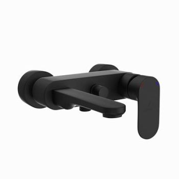 Jaquar Opal Prime Single Lever Wall Mixer With Provision Of Hand Shower, But Without Hand Shower Black Matt