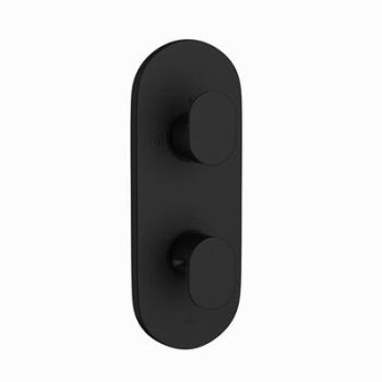 Jaquar Opal Prime Aquamax Thermostatic Shower Mixer With 2Way Diverter Black Matt