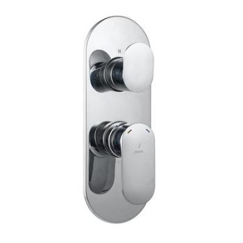 Jaquar Opal Prime Aquamax Exposed Part Kit Of Single Lever Shower Mixer With 3-Way Diverter (Suitable For Ald-CHR-783N) Chrome
