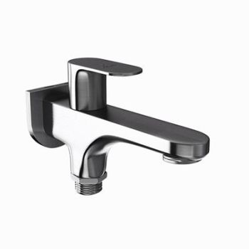 Jaquar Opal Prime 2 Way Bib Cock With Wall Flange Stainless Steel