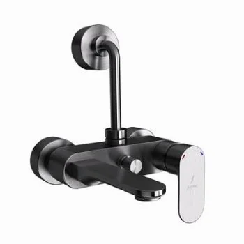 Jaquar Opal Prime Single Lever Wall Mixer With Provision For Overhead Shower On Upper Side Stainless Steel OPP-SSF-15117PM