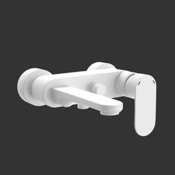 Jaquar Opal Prime Single Lever Wall Mixer With Provision Of Hand Shower, But Without Hand Shower White Matt