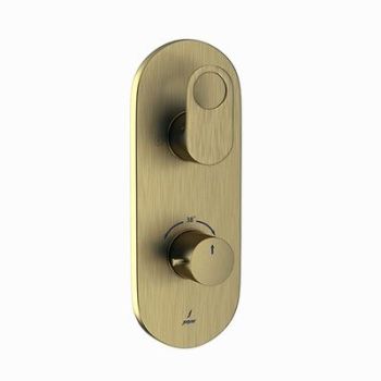 Jaquar Ornamix Prime Aquamax Thermostatic Shower Mixer With 2Way Diverter Antique Bronze