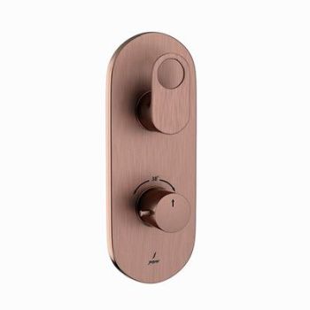 Jaquar Ornamix Prime Aquamax Thermostatic Shower Mixer  Antique Copper