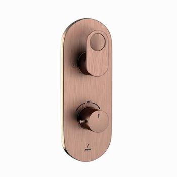 Jaquar Ornamix Prime Aquamax Thermostatic Shower Mixer With 2Way Diverter Antique Copper