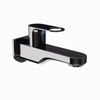 Jaquar Ornamix Prime Bib Cock With Wall Flange Black Chrome