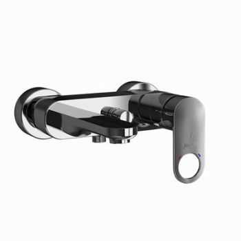 Jaquar Ornamix Prime Single Lever Wall Mixer With Provision Of Hand Shower, But W/O Hand Shower Black Chrome