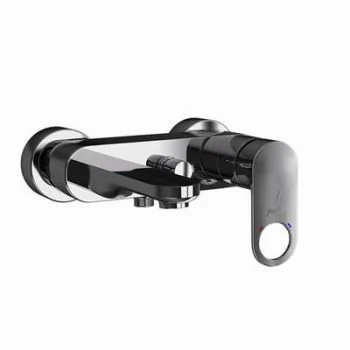 Jaquar Ornamix Prime Single Lever Wall Mixer With Provision Of Hand Shower, But W/O Hand Shower Black Chrome