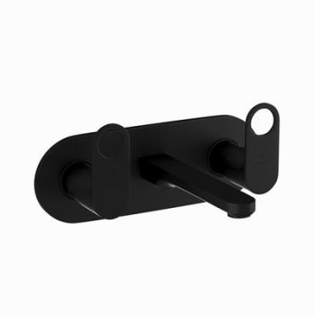 Jaquar Ornamix Prime Two Concealed Stop Cocks With Basin Spout (Composite One Piece Body) Black Matt