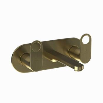 Jaquar Ornamix Prime Two Concealed Stop Cocks With Basin Spout (Composite One Piece Body) Dust Gold