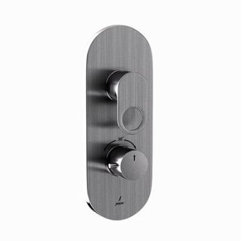 Jaquar Ornamix Prime Aquamax Thermostatic Shower Mixer  With 3Way Diverter Stainless Steel