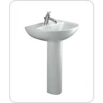 Parryware Casa Wash Basin with Full Pedestal