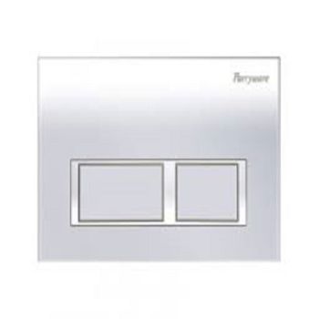 Parryware Linea Plus Push Plates Square (White) 