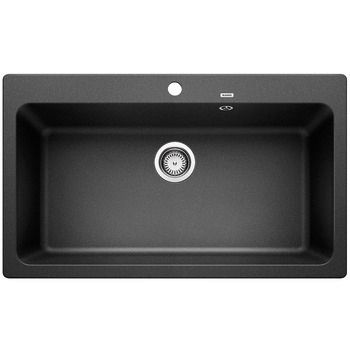 Hafele Blanco Naya XL 9 Anthricate Silgranit Single Bowl Kitchen Sink